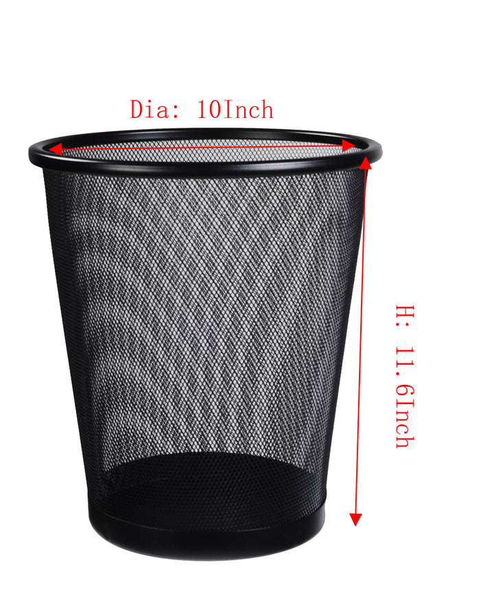 mesh trash can for office