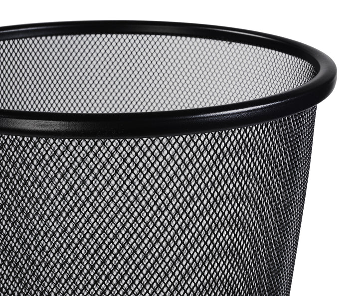 mesh trash can for office