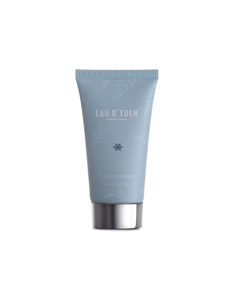 EAU D'EDEN conditioner travel size for vacation homes and hotels