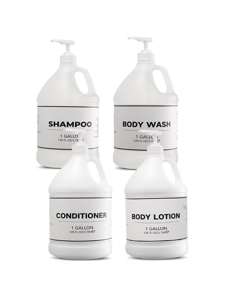 Shampoo and Conditioner, Body Wash and Body Lotion Refill