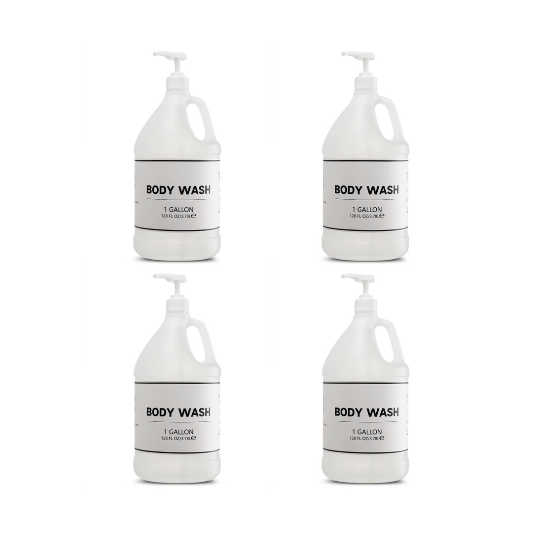 4 body wash dispenser gallon refill