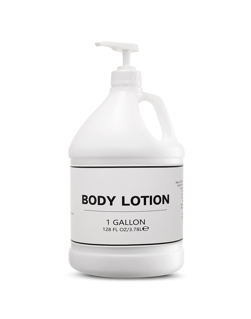 Body Lotion Refill Gallon Pump Dispensers; Hotel Toiletries 4 Pack 