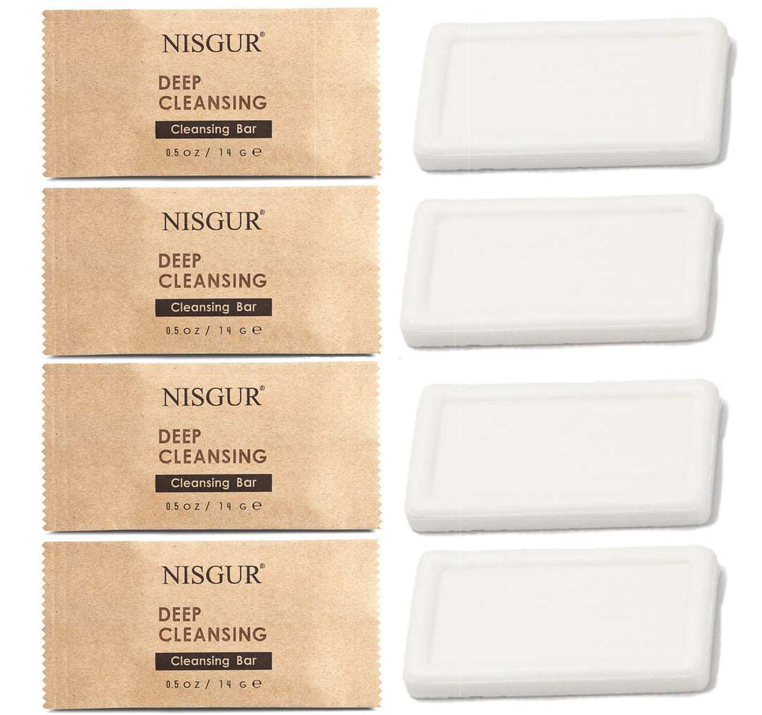 200 / 400 Pack 0.5oz Hotel Bar Soap Bulk - No Plastic Kraft Paper Bag