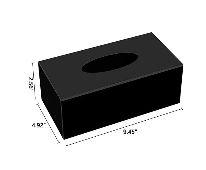 rectangular tissue box size